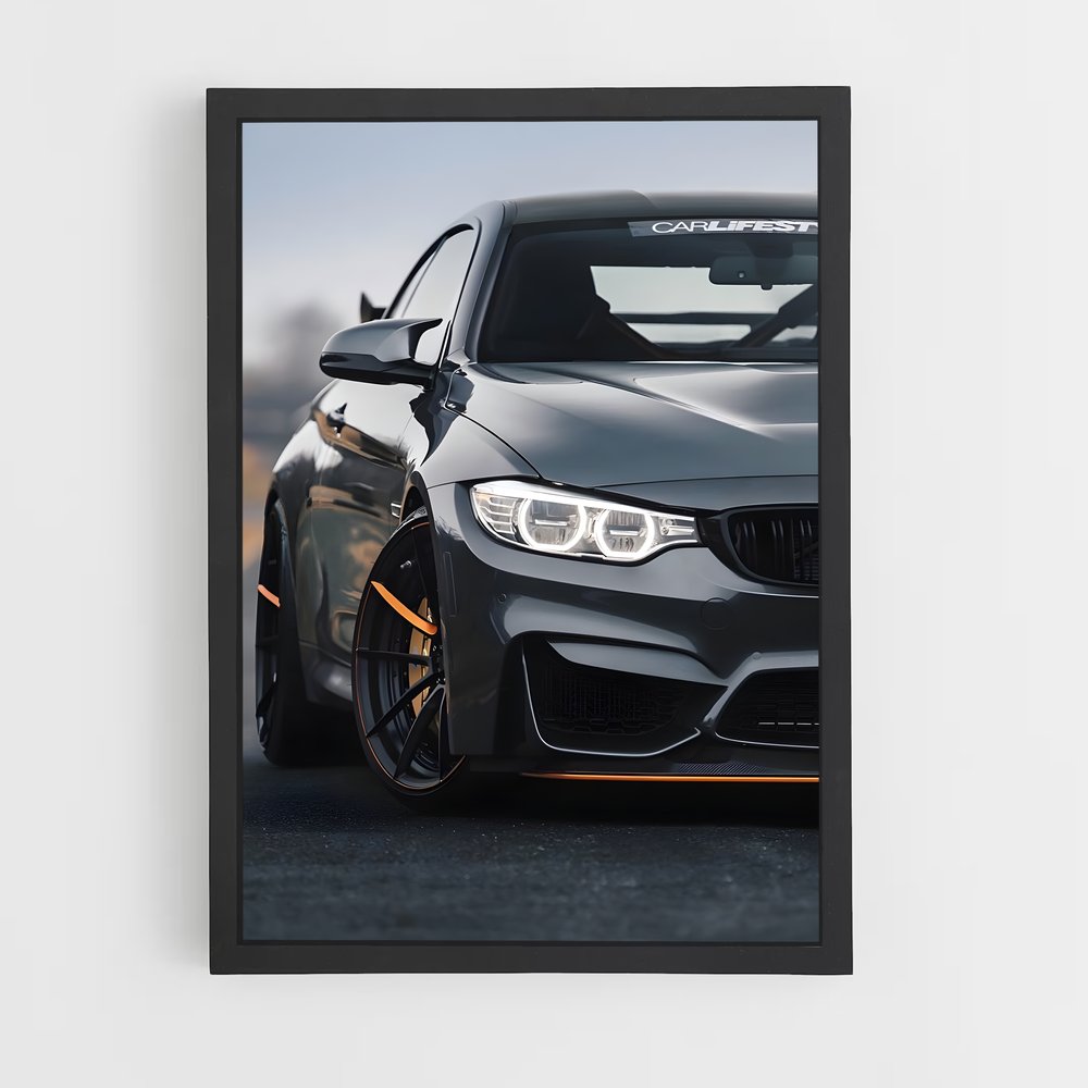 Poster Gold Rush M4 – affiche BMW (vue 2)